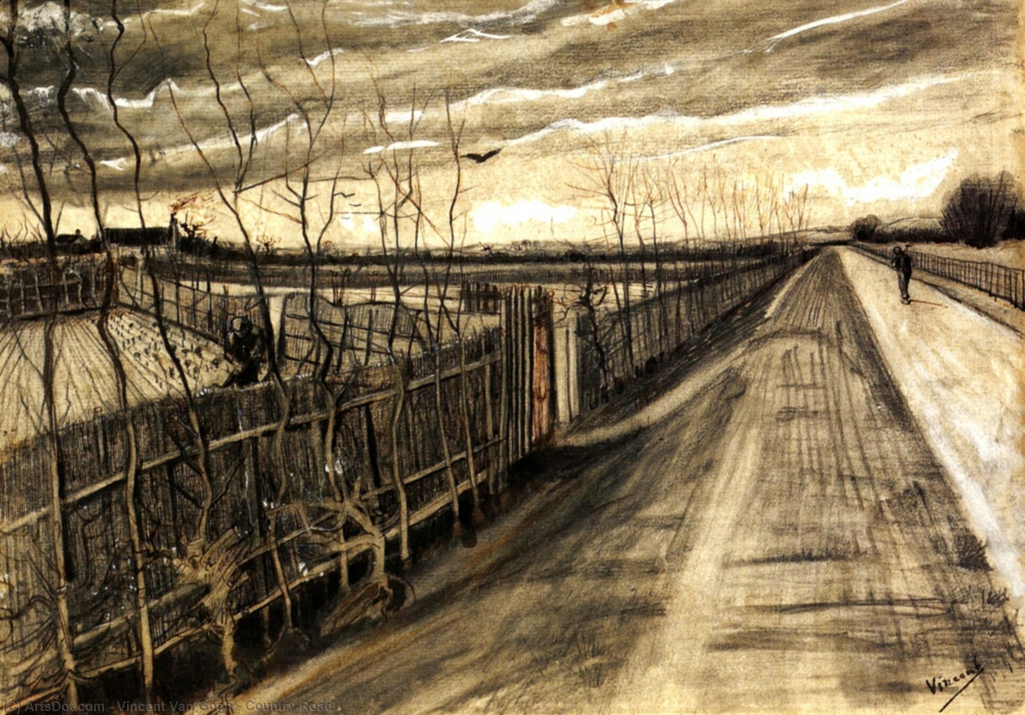 Country Road — Vincent Willem Van Gogh