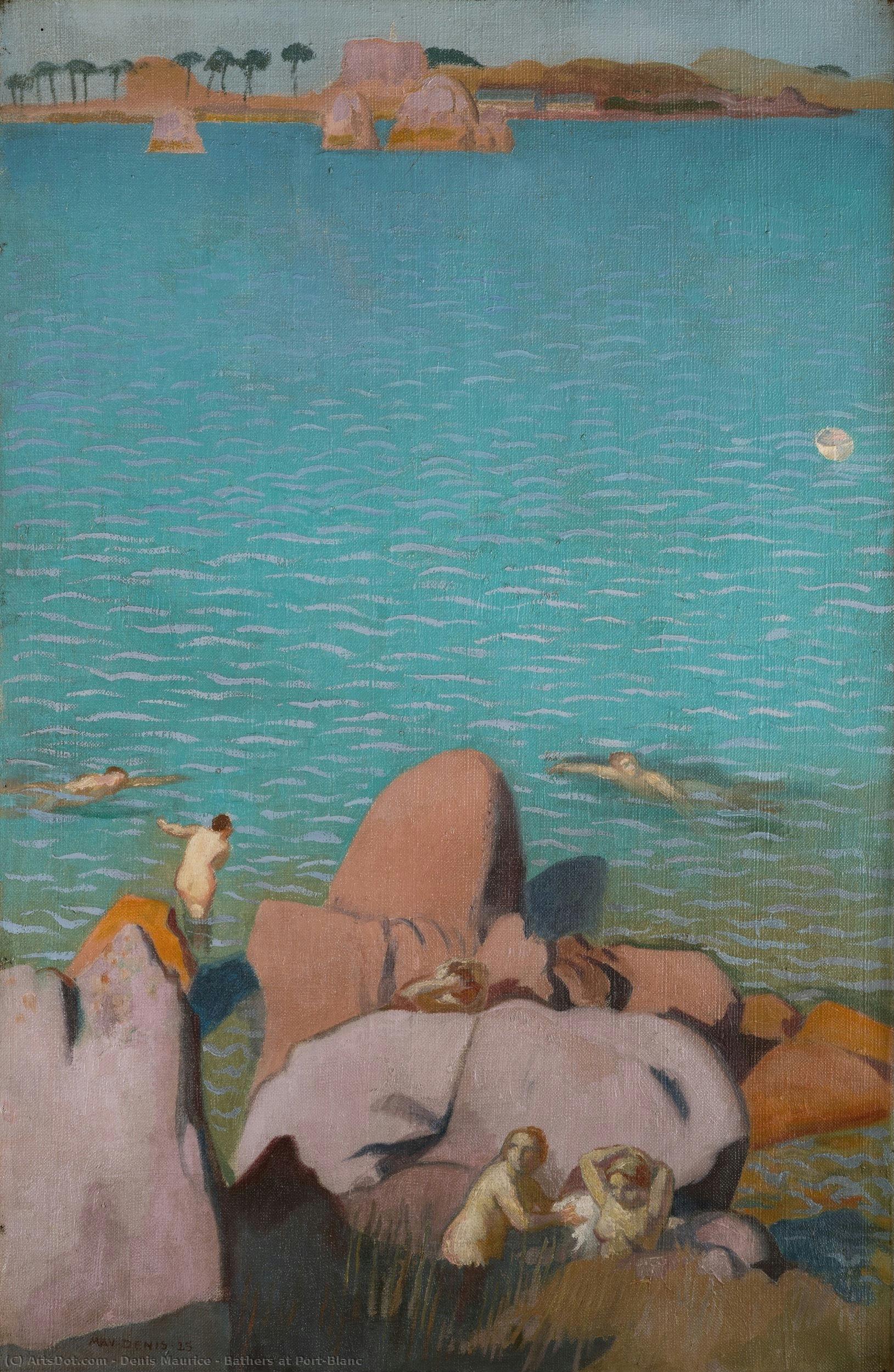 Bathers At Port-blanc — Denis Maurice