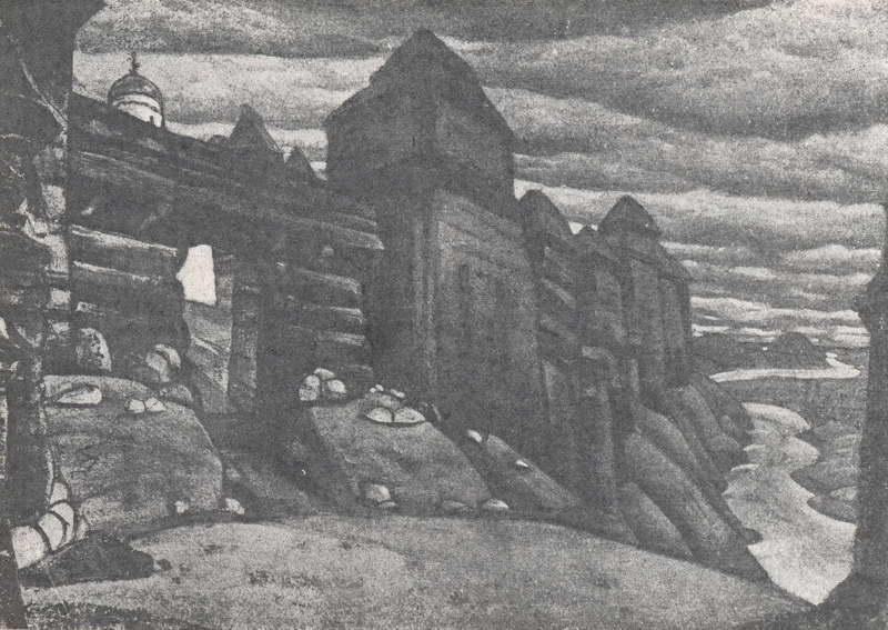 City Wall — Nicholas Roerich