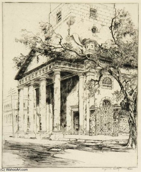 Old St. Michael's, Charleston, Sc — Alfred Heber Hutty