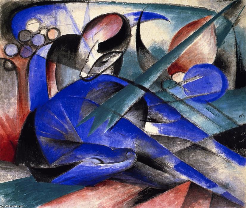 Dreaming Horses — Franz Marc
