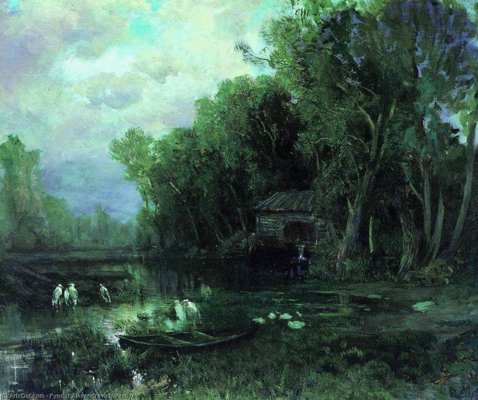 Abandoned Mill — Fyodor Alexandrovich Vasilyev