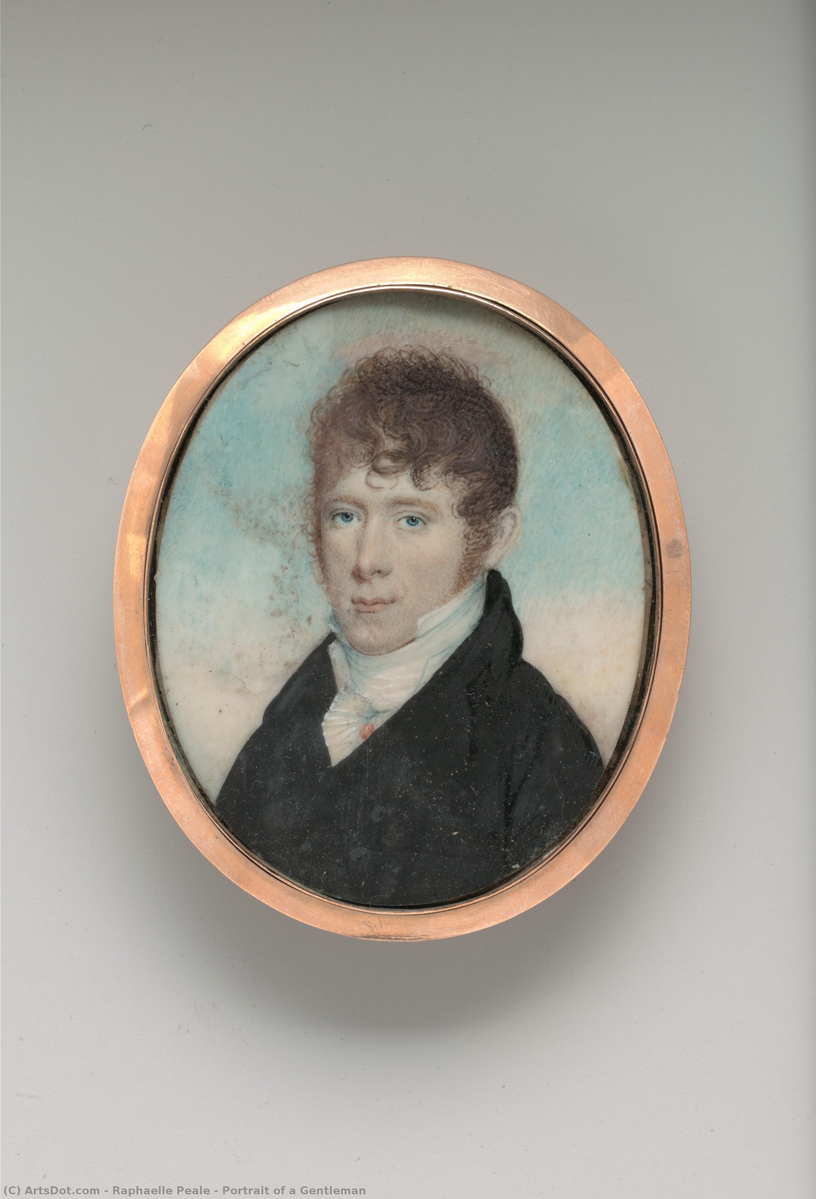 Portrait Of A Gentleman — Raphaelle Peale