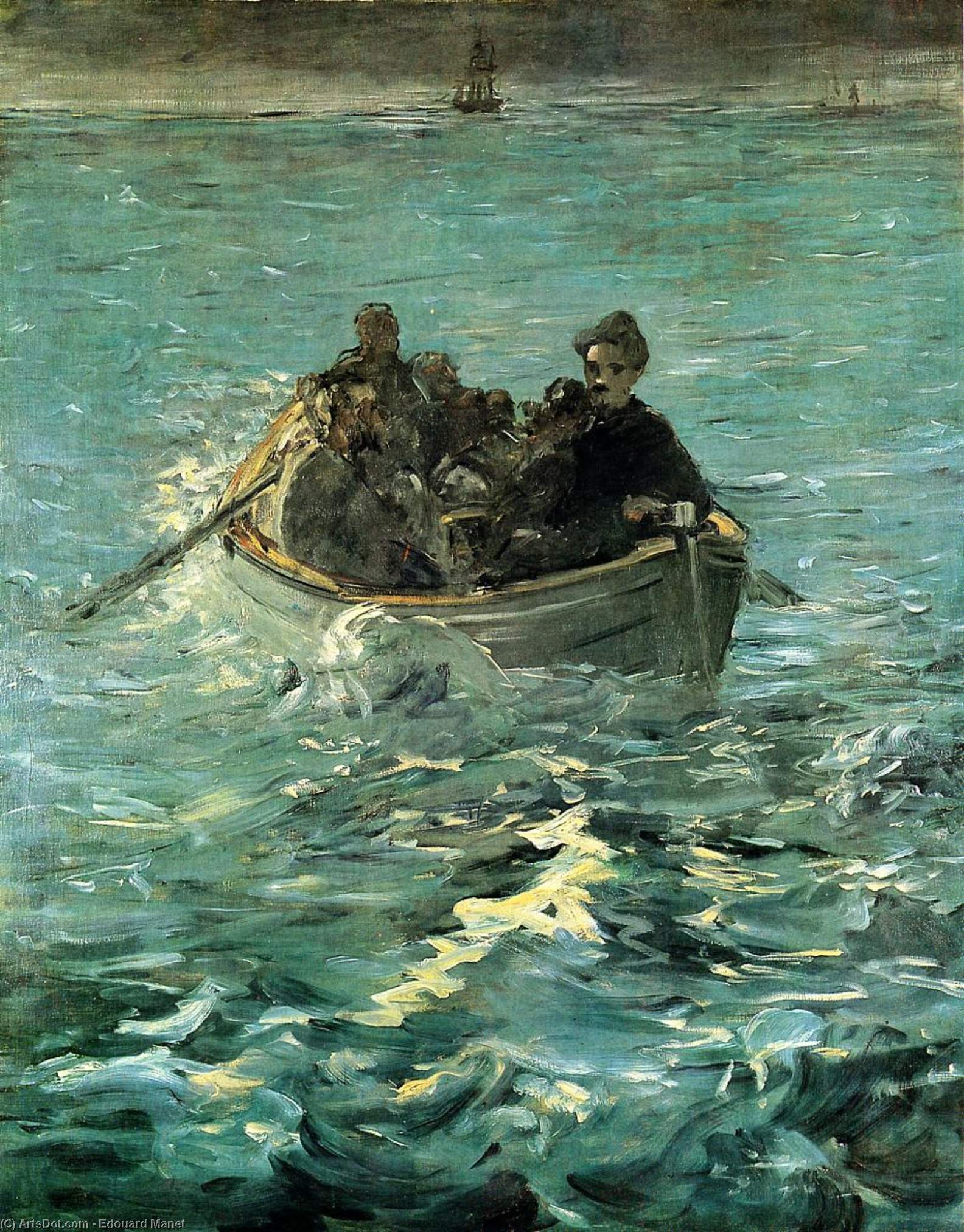 The Escape Of Rochefort — Édouard Manet