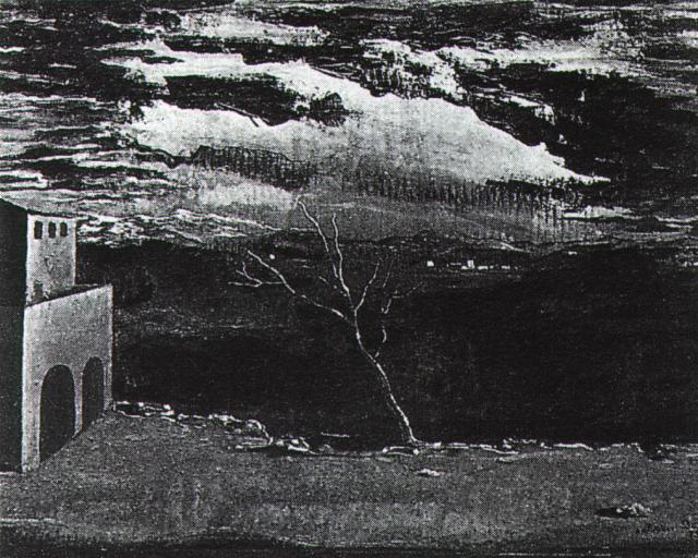 Landscape Near Ampurdan — Salvador Dalí