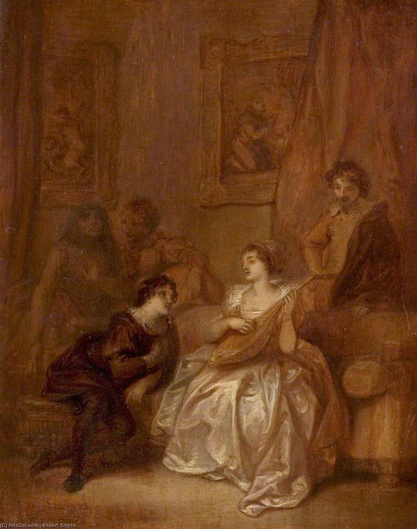 Illustration To Le Strange's 'gil Blas' — Robert Smirke