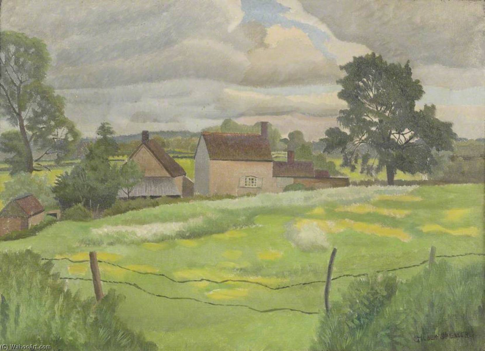 Landscape — Gilbert Spencer