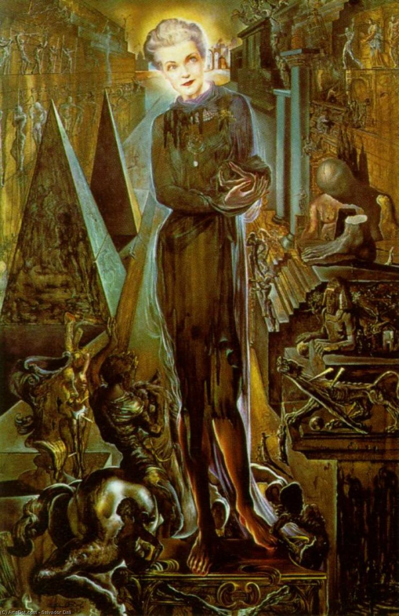 Portrait Of Mrs. Harrison Williams, Circa 1943 — Salvador Dalí
