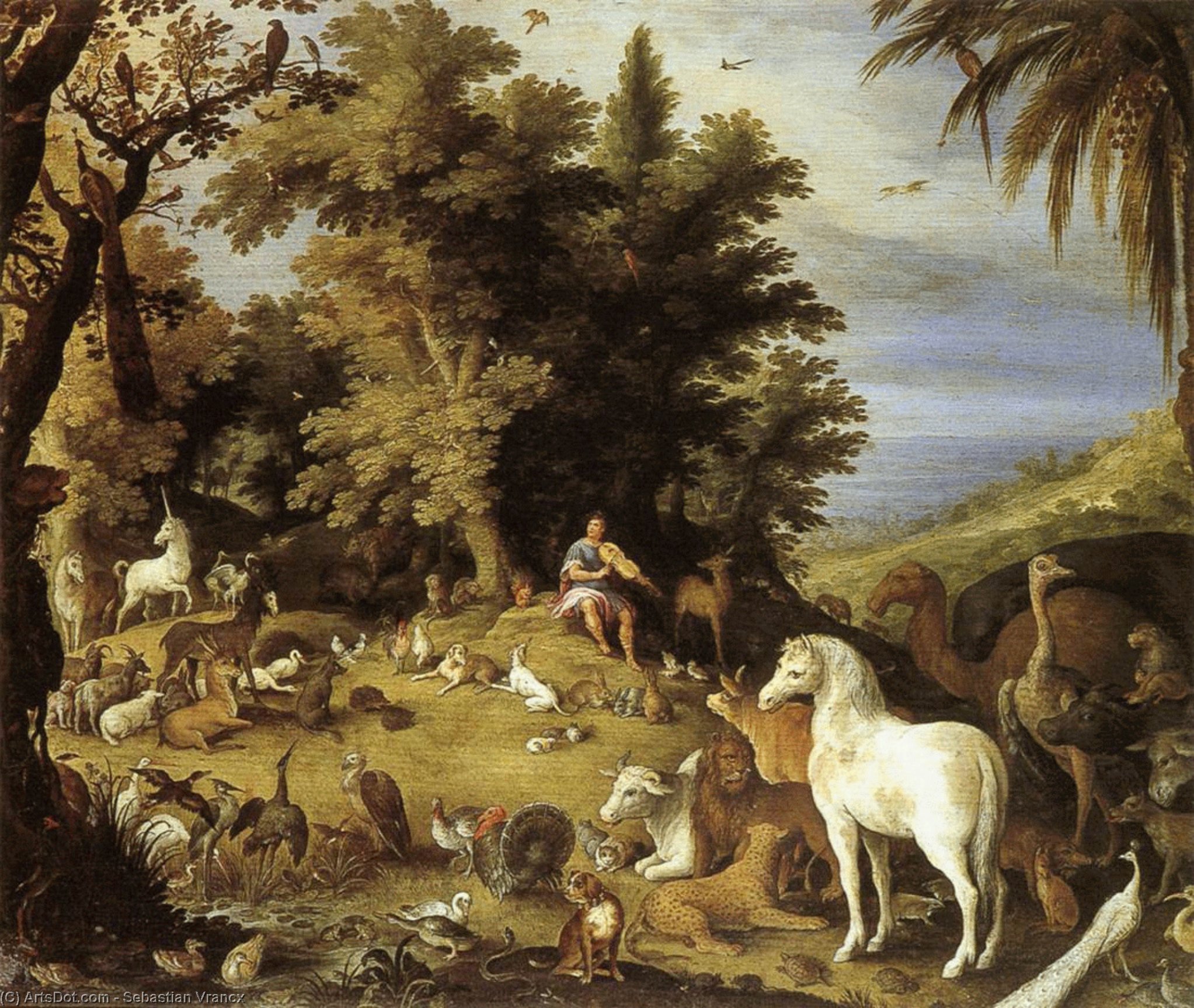 Orpheus And The Beasts — Sebastiaan Vrancx Or Sebastian Vranckx