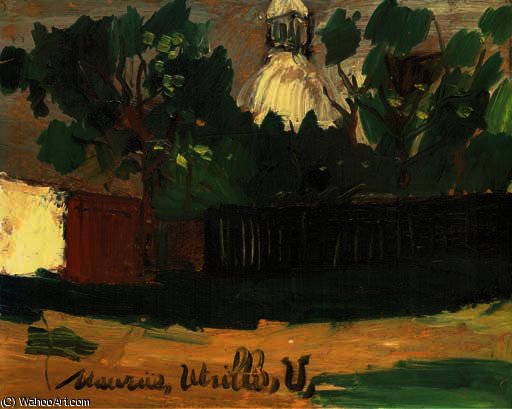 The Sacred Heart, Montmartre — Maurice Utrillo