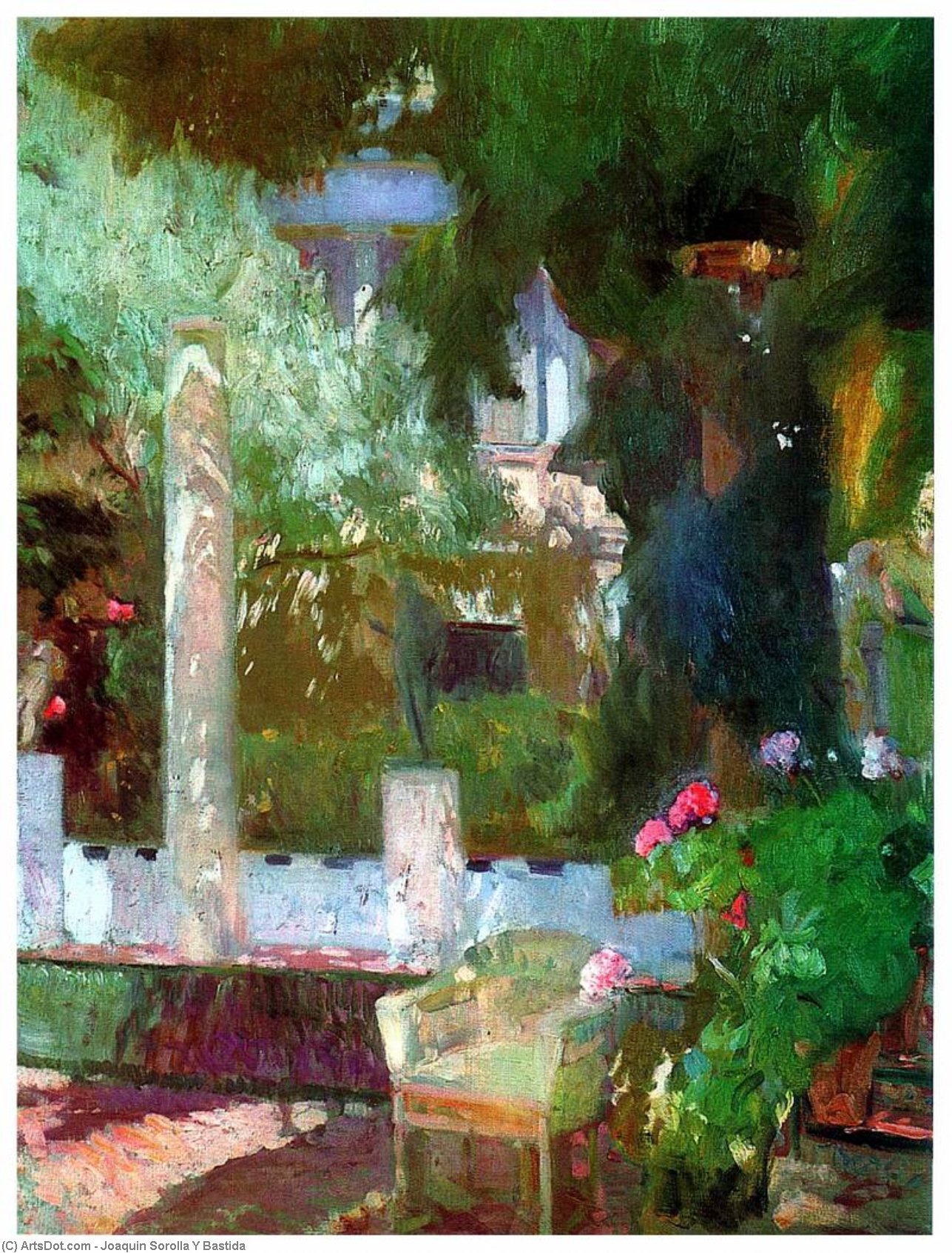 Jardin De La Casa Sorolla — Joaquín Sorolla Y Bastida