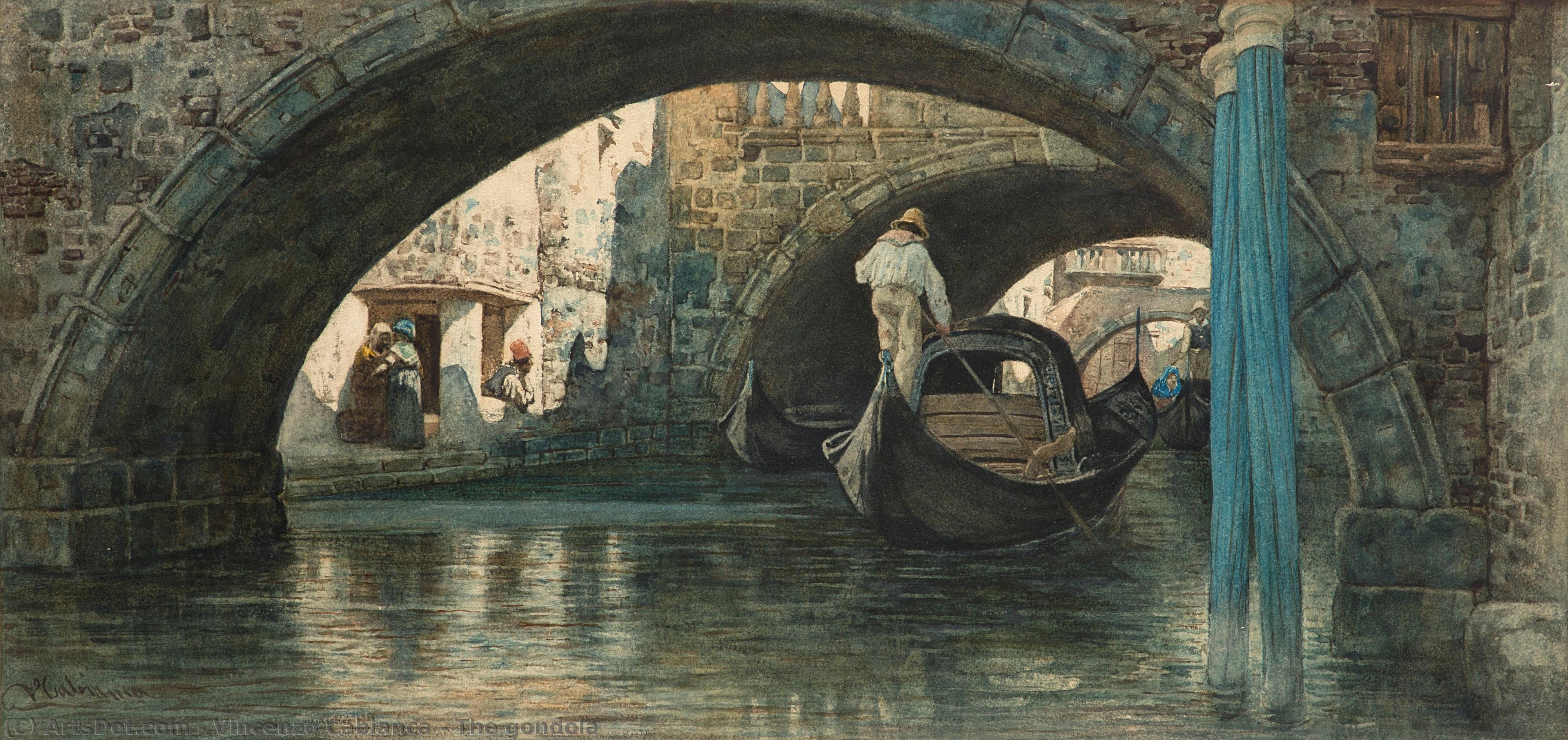 The Gondola — Vincenzo Cabianca