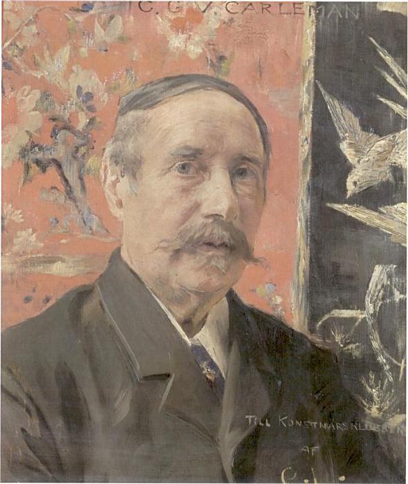 Portrait Of Gustav Carleman — Carl Larsson