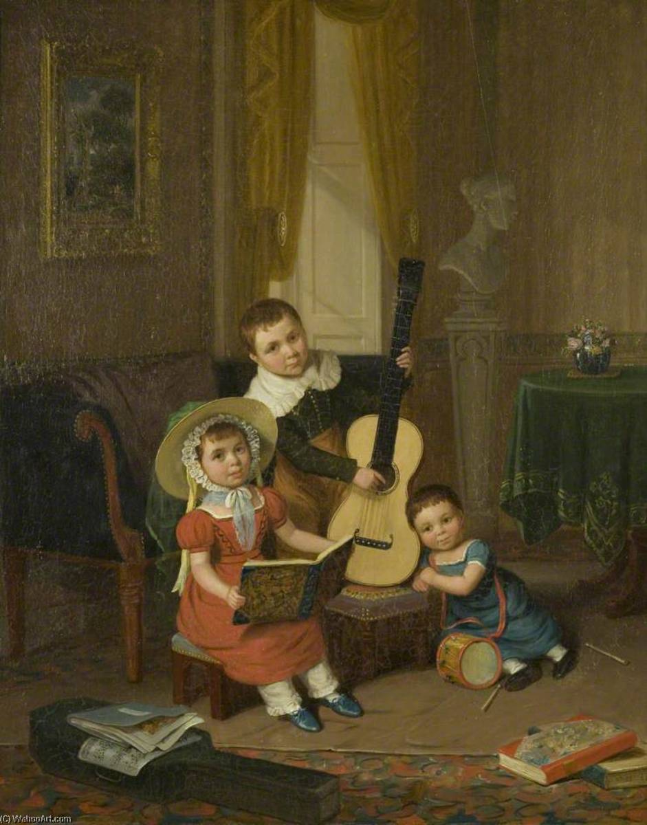 The Young Trio — Edward Villiers Rippingille