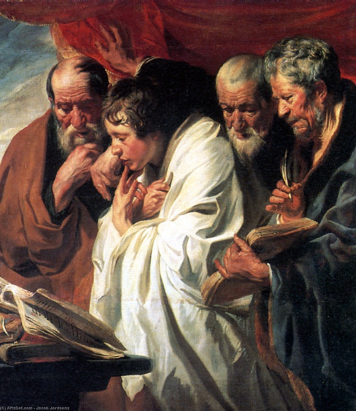 The Four Evangelists — Jacob Jordaens