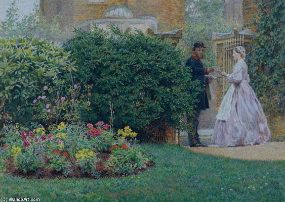 My Front Garden - — Frederick Walker