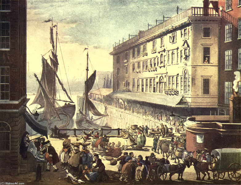 Billingsgate Market — William Henry Pyne