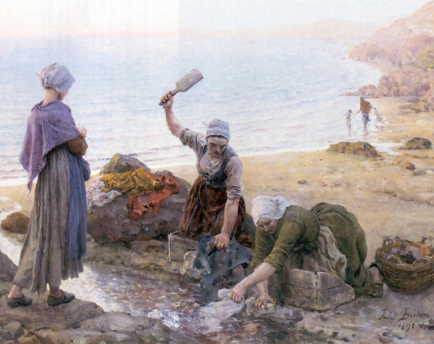 Souvenir De Dour Amenez — Jules Adolphe Aimé Louis Breton