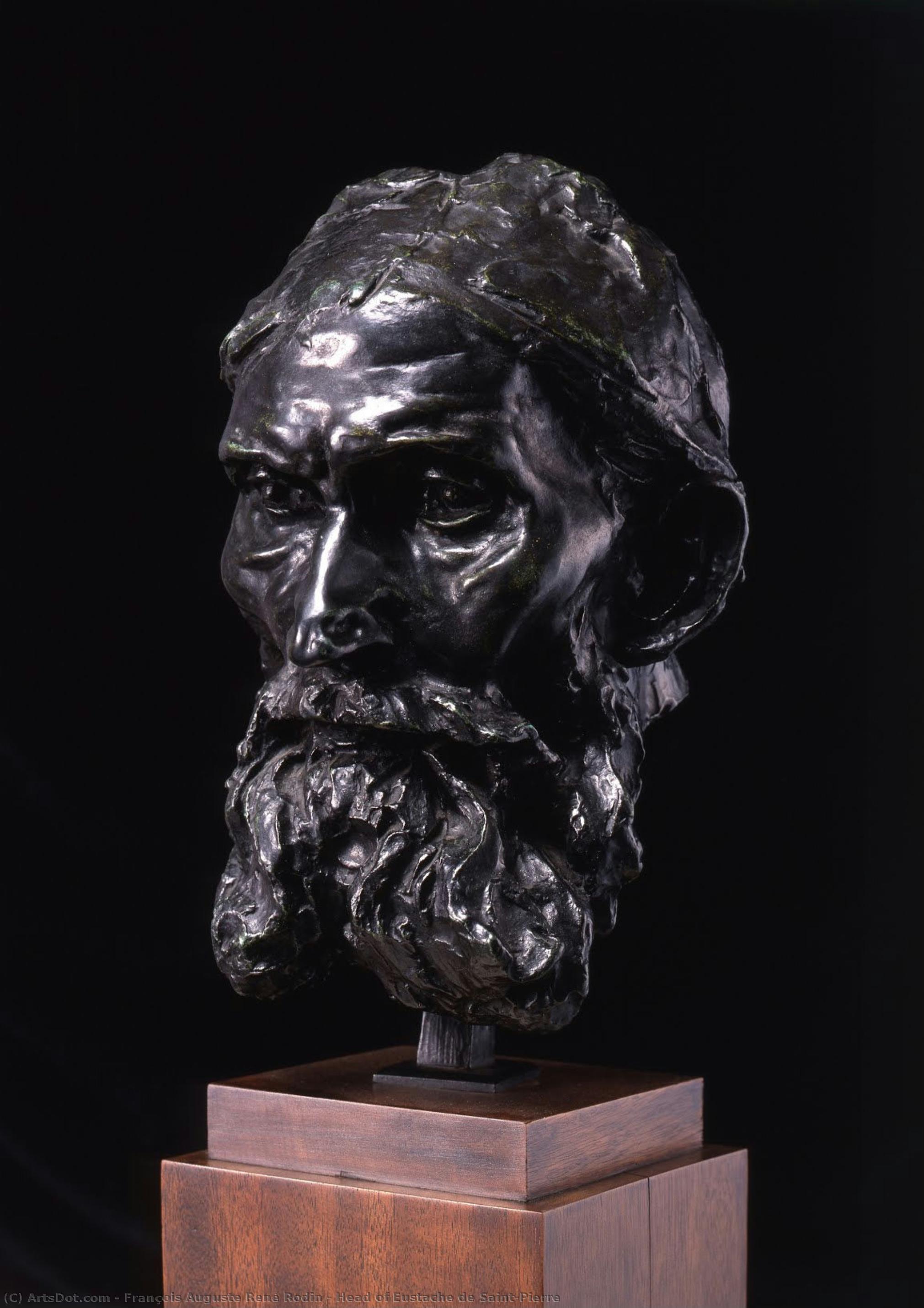 Head Of Eustache De Saint-pierre — François Auguste René Rodin