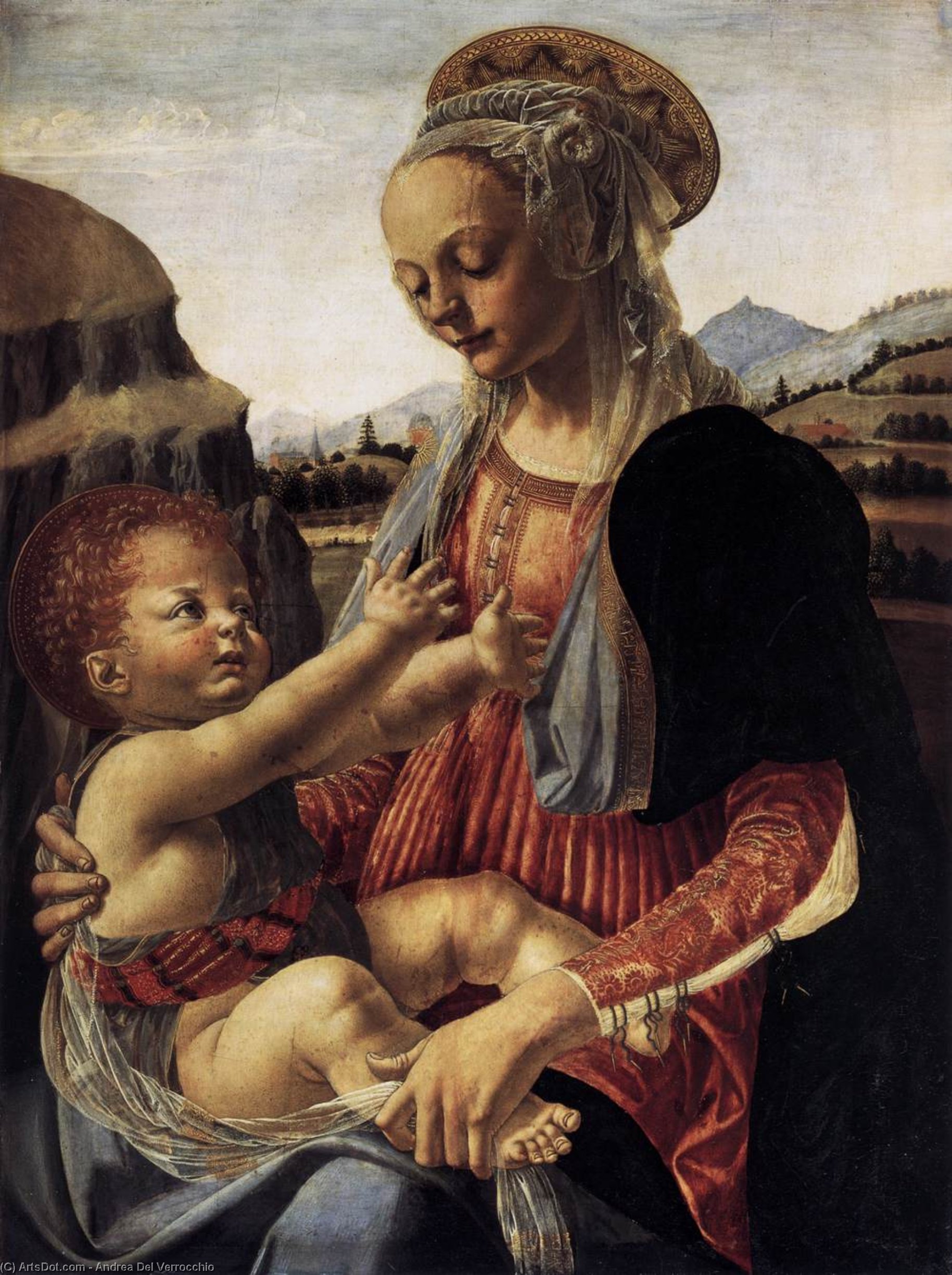 Madonna And Child — Andrea Del Verrocchio