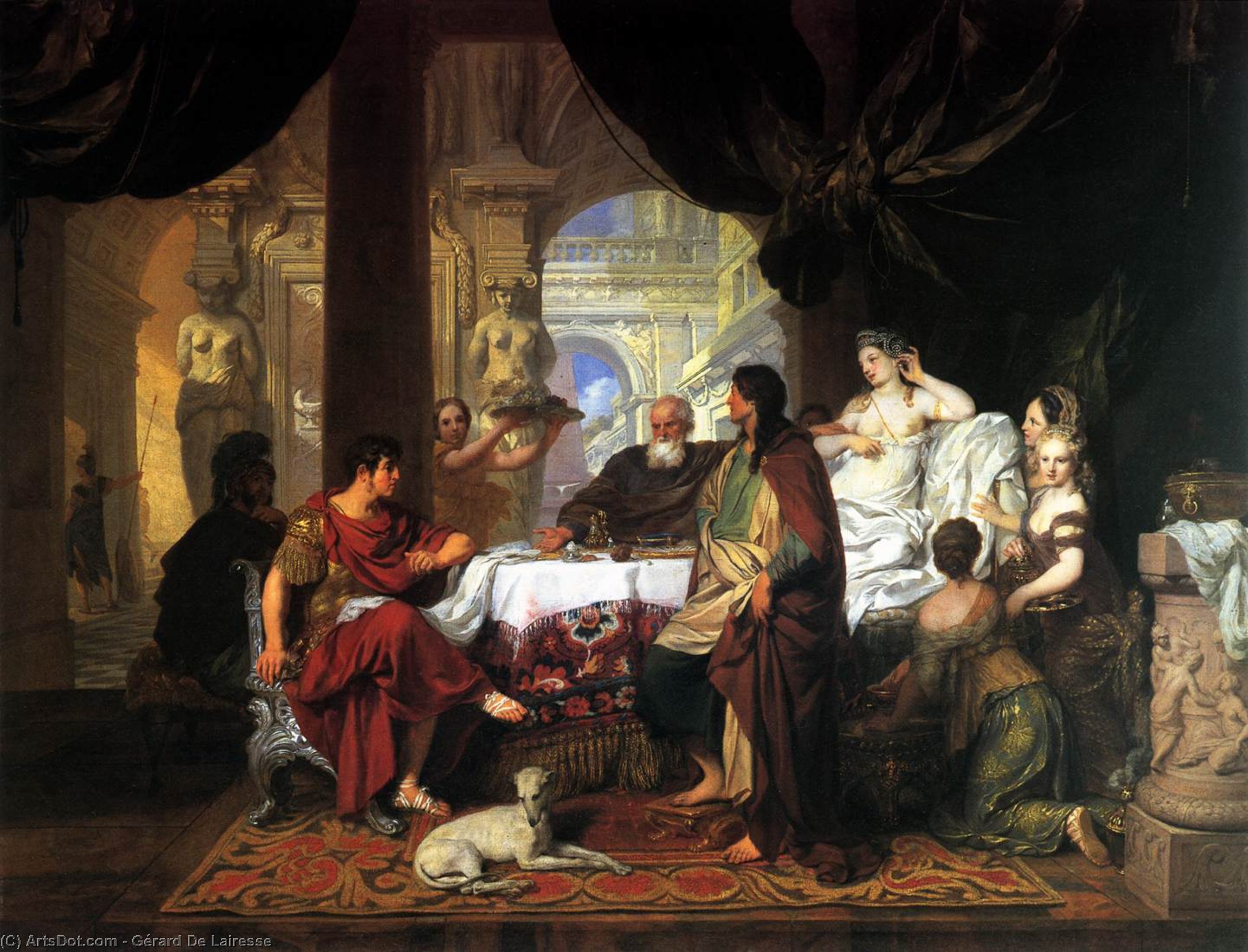 Cleopatra's Banquet — Gérard De Lairesse