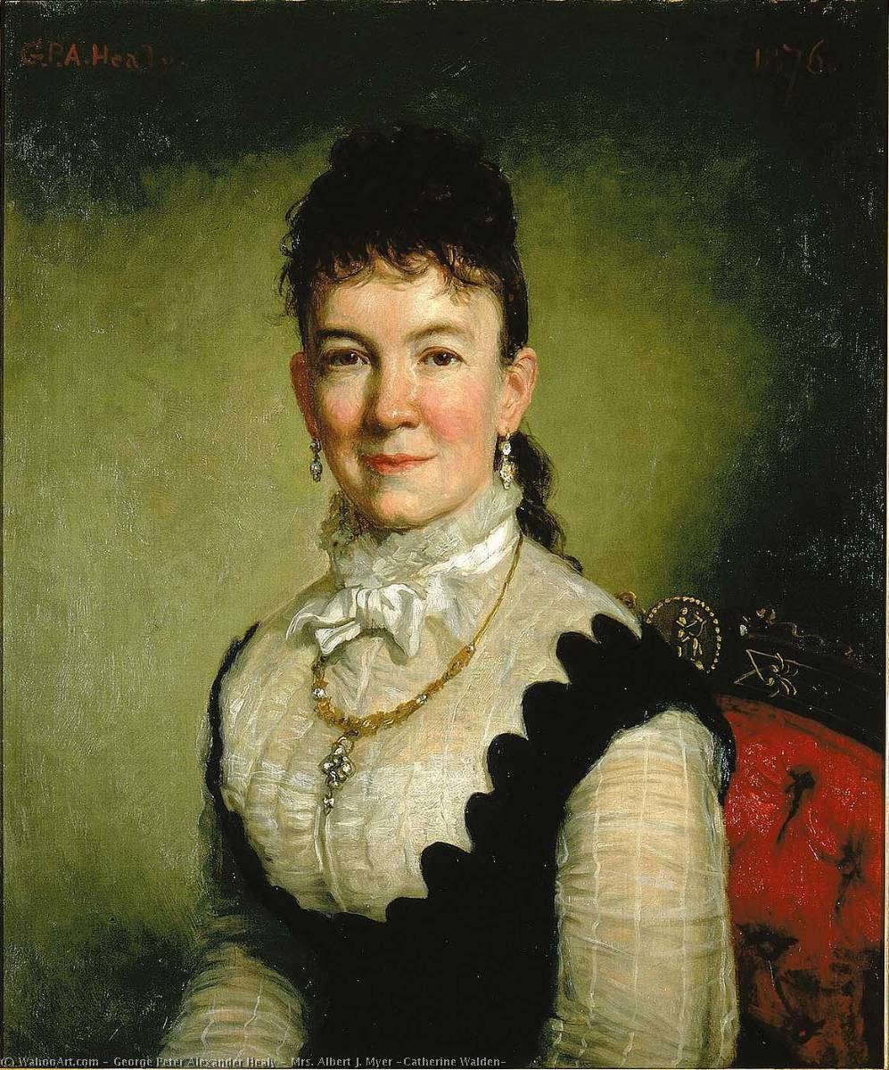 Mrs. Albert J. Myer (catherine Walden) — George Peter Alexander Healy