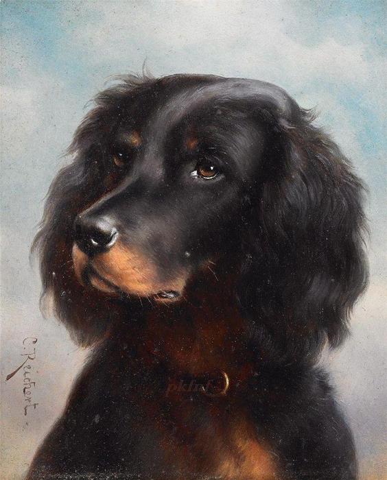 Portrait Of A Dog — Carl Reichert