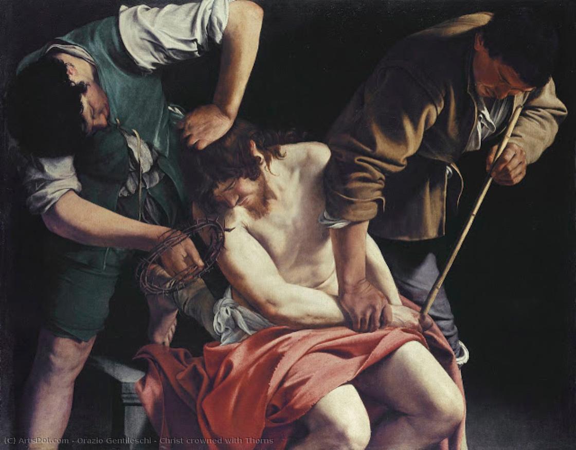 Christ Crowned With Thorns — Orazio Gentileschi
