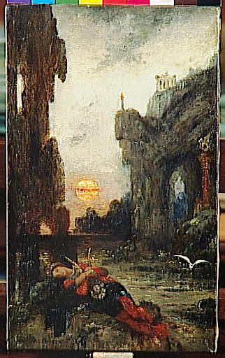 La Mort De Sapho — Gustave Moreau