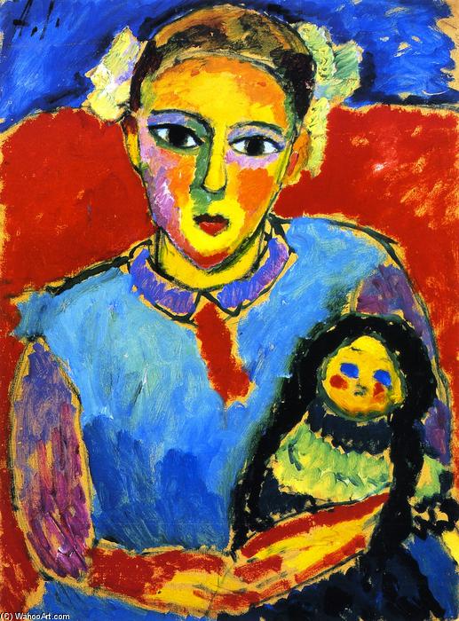 Child With Doll — Alexej Von Jawlensky