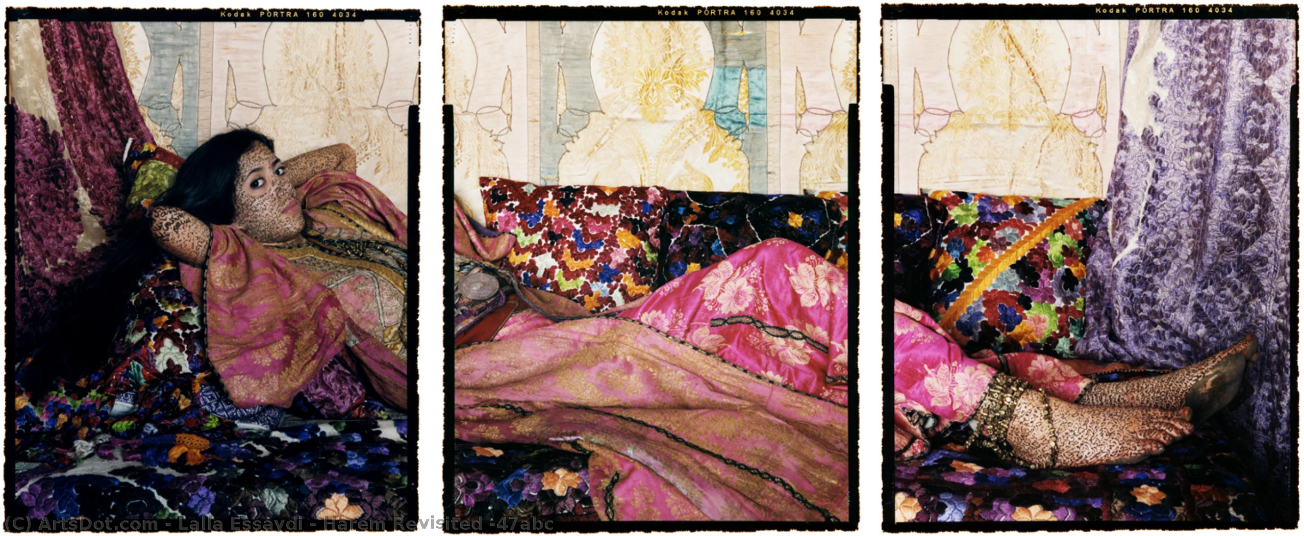 Harem Revisited #47abc — Lalla Essaydi