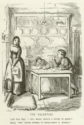 The Valentine — John Leech