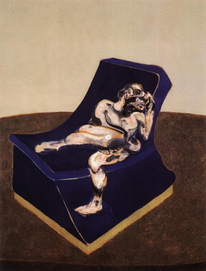 Three Figures In A Room, 1964 Center — Francis Bacon
