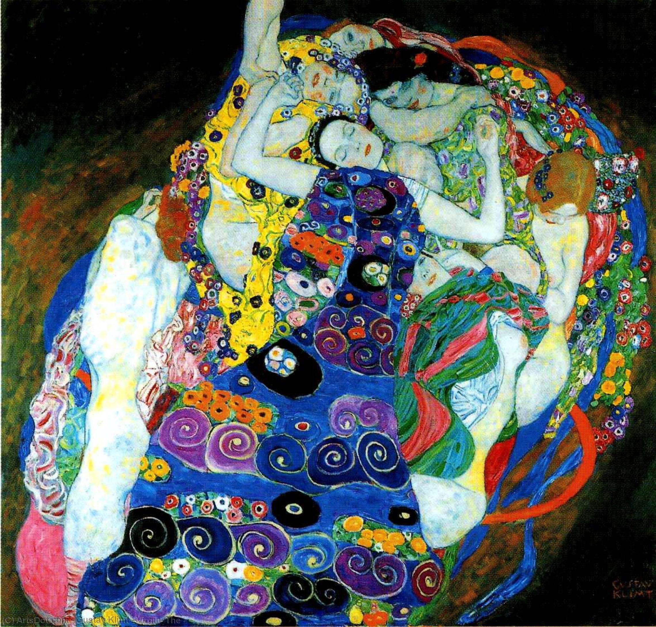 Virgin, The — Gustav Klimt