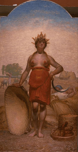 L'ete, Ceres — Jean-françois Millet