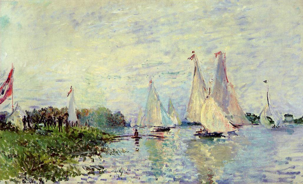 Regatta At Argenteuil 2 — Claude Monet