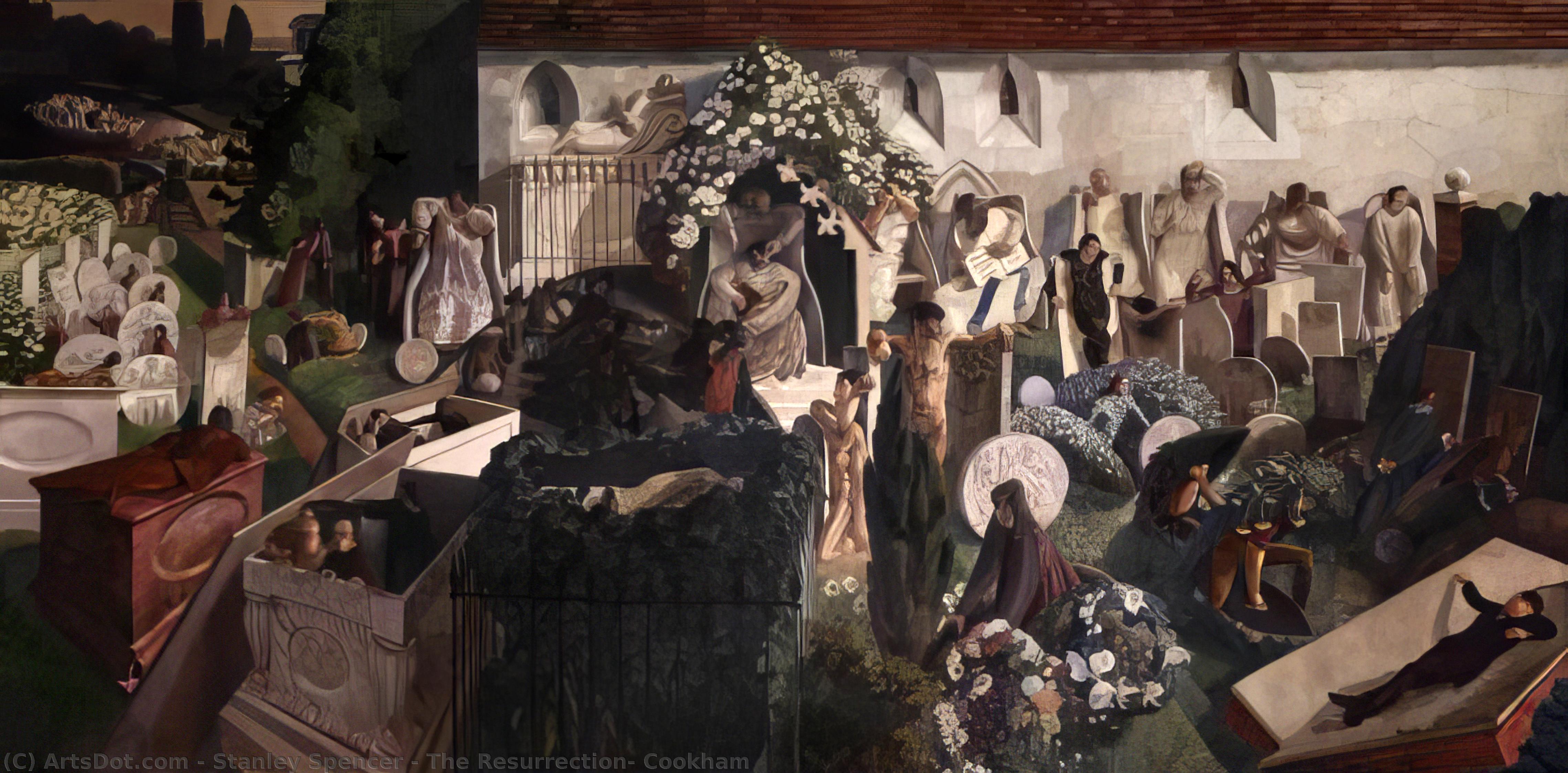 The Resurrection, Cookham — Sir Stanley Spencer