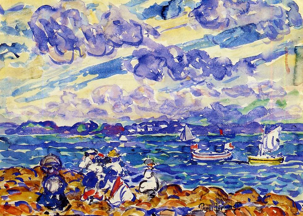 St. Malo — Maurice Brazil Prendergast
