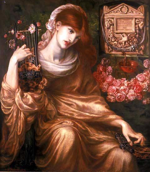 Dis Manibus (also Known As The Roman Widow) — Dante Gabriel Rossetti