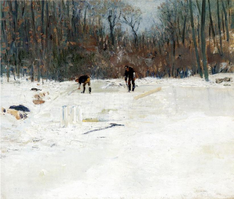 The Ice Cutters — Julian Alden Weir