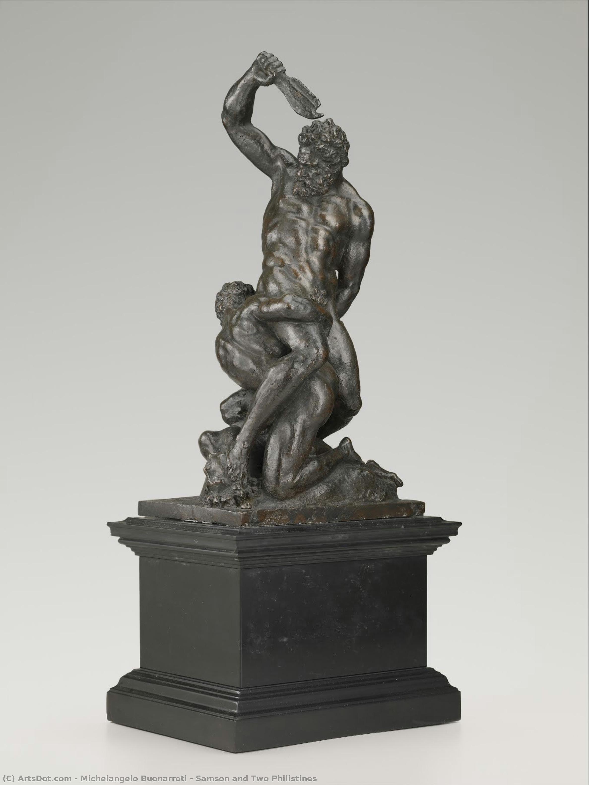 Samson Und Zwei Philistine — Michelangelo Buonarroti