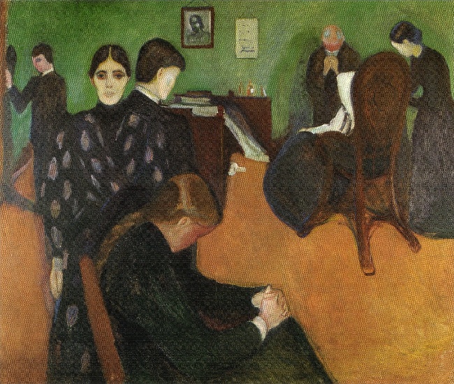 The Funeral — Edvard Munch