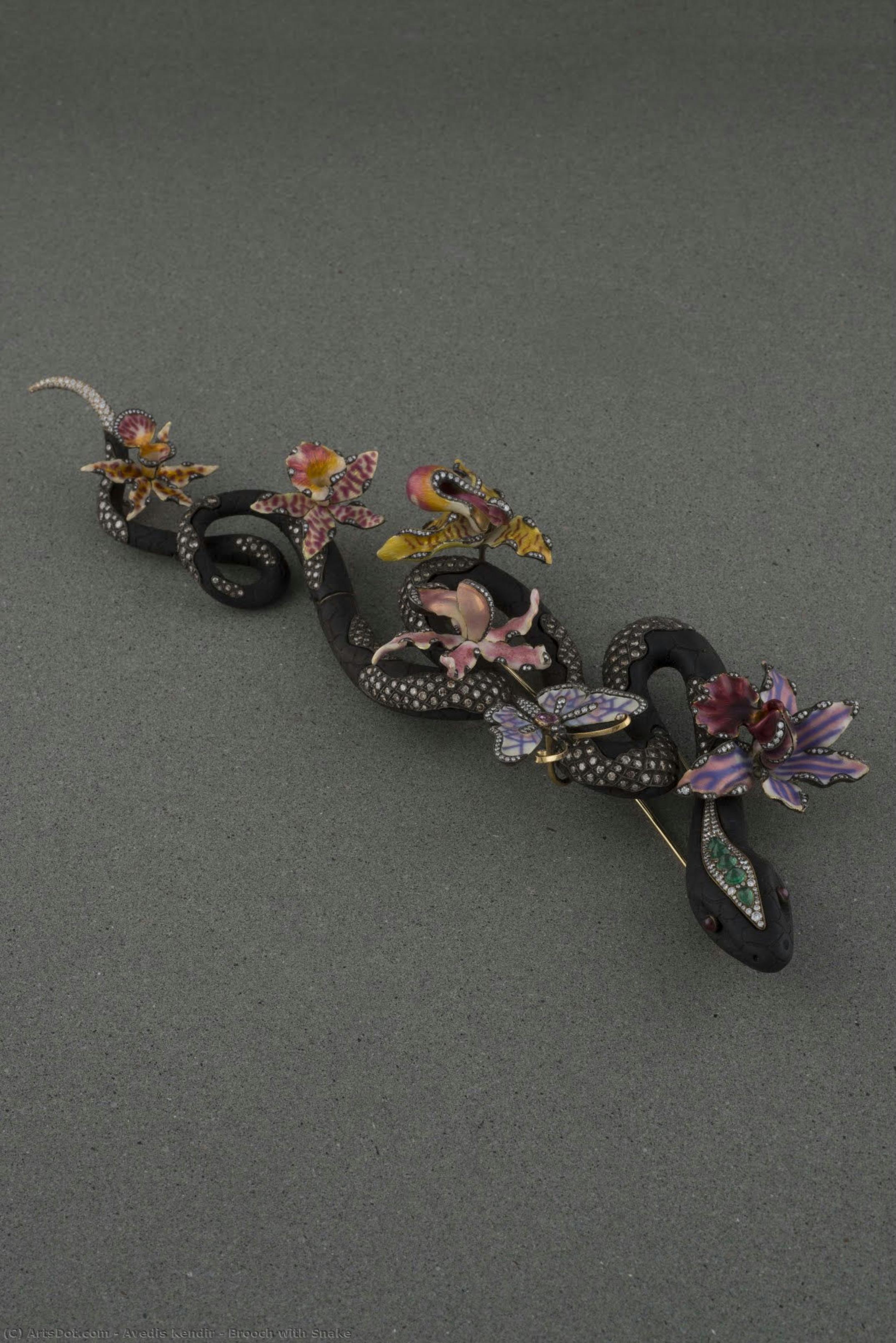 Brooch With Snake — Avedis Kendir