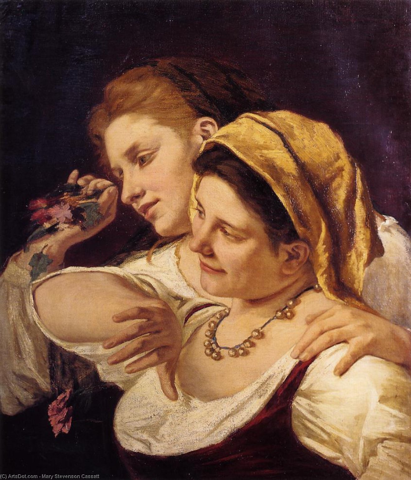 During Carnival — Mary Stevenson Cassatt
