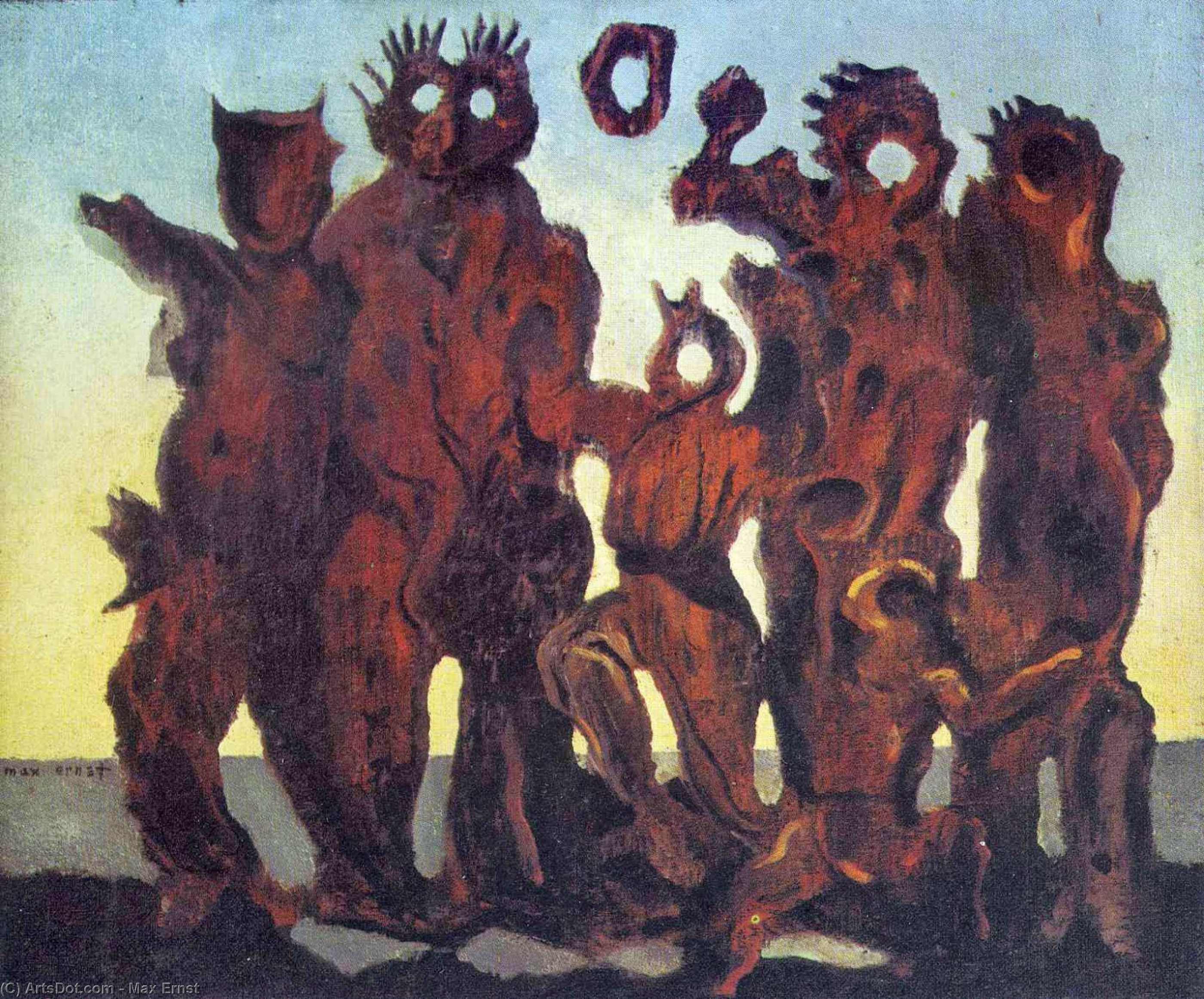 They Have Slept In The Forest Too Long — Max Ernst