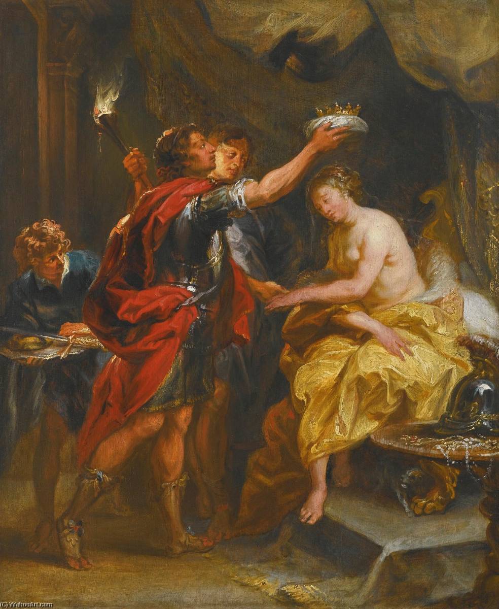 Alexander The Great Crowns Roxana — Jan Van Boeckhorst