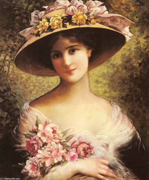 The Fancy Bonnet — Emile Vernon