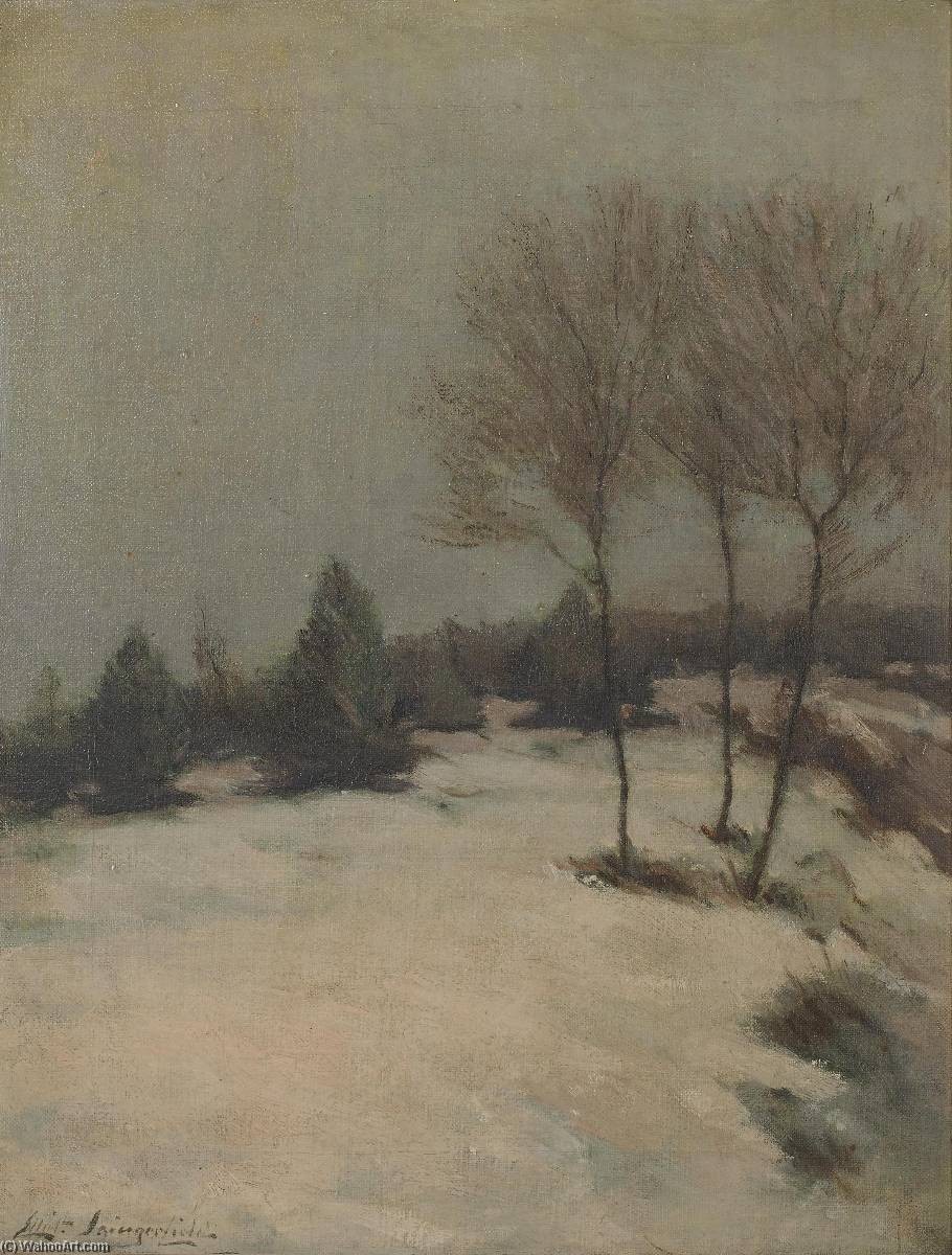 Snow Scene, Evening — Elliott Daingerfield