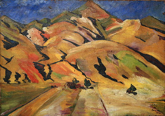 Evening In The Mountains — Martiros Sarian