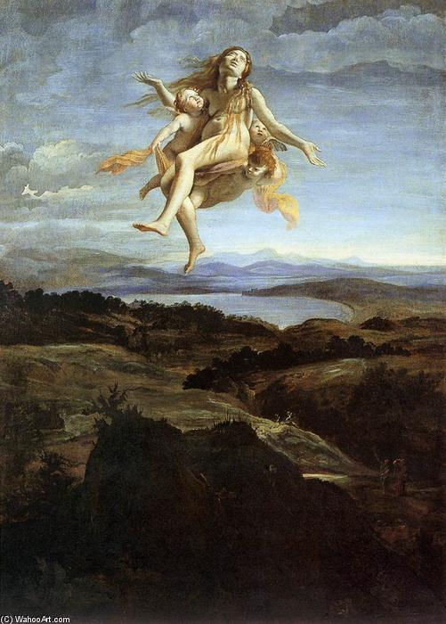 Mary Magdalen Raised By Angels — Giovanni Lanfranco